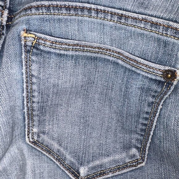 Women's Blue and Navy Jeans - Picture 3 of 4